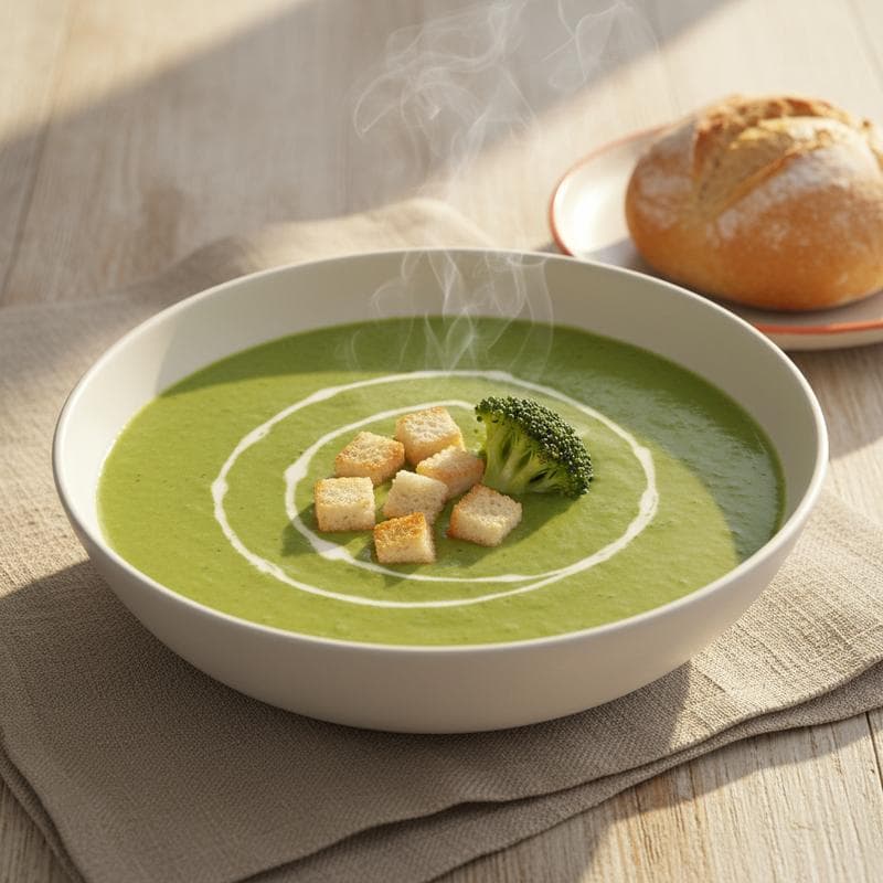 브로콜리크림수프