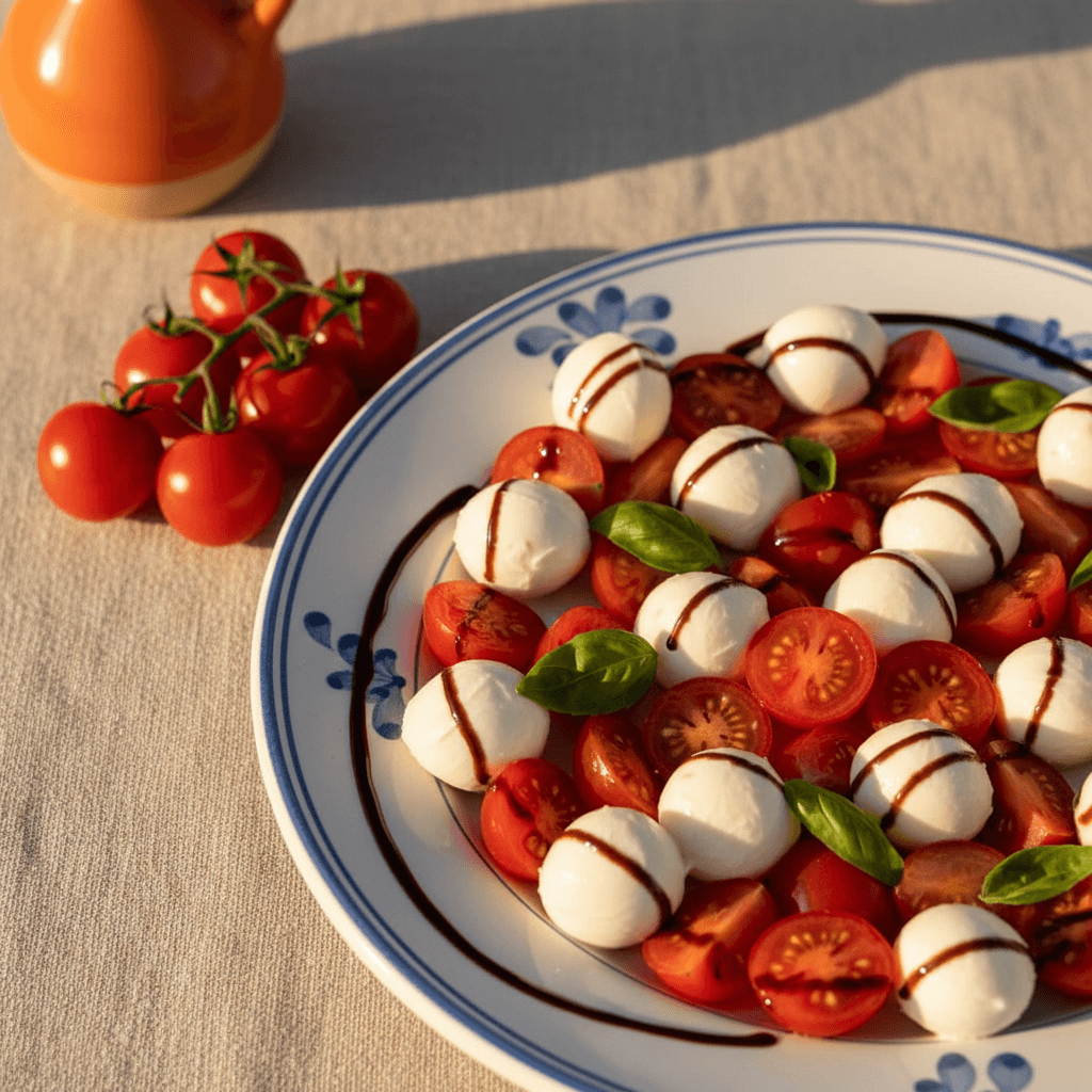 방울토마토카프레제