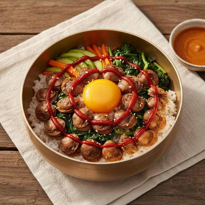 Cockle Bibimbap