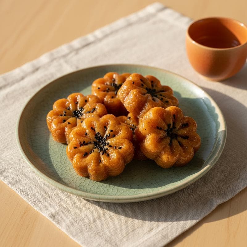 Honey Cookies (Yakgwa)