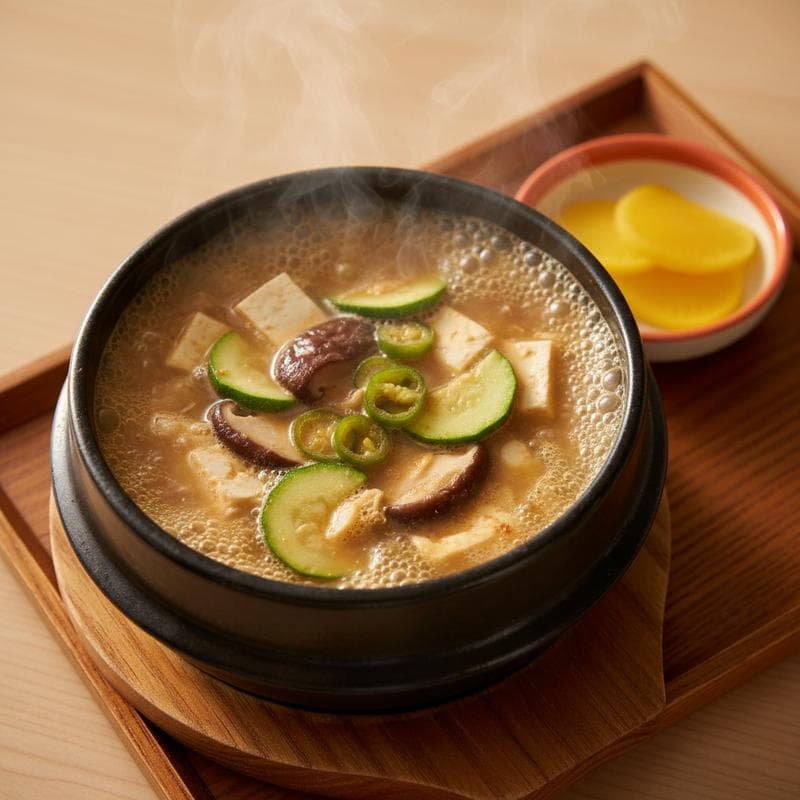 Soybean Paste Stew (Doenjang-jjigae)