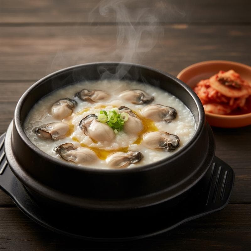 Oyster Rice Soup