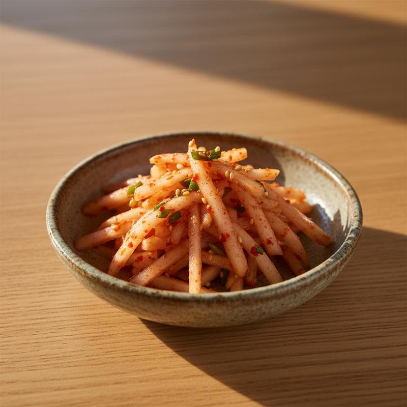 Spicy Radish Salad (Musaengchae)