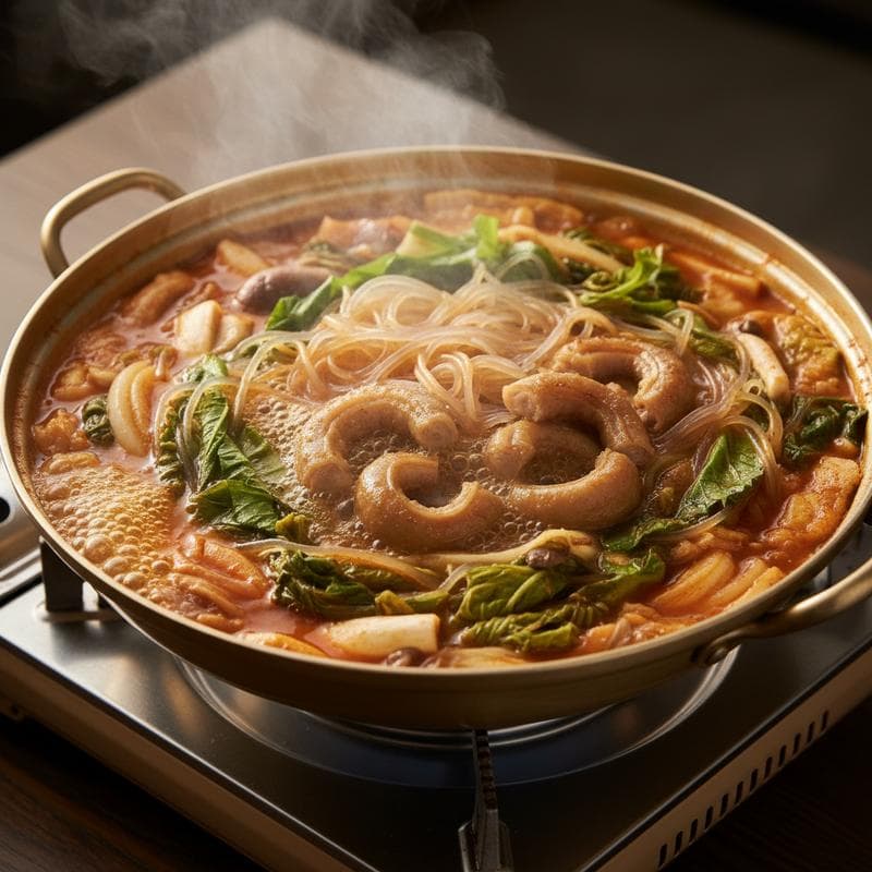 Beef Intestine Hot Pot (Gopchang-jeongol)