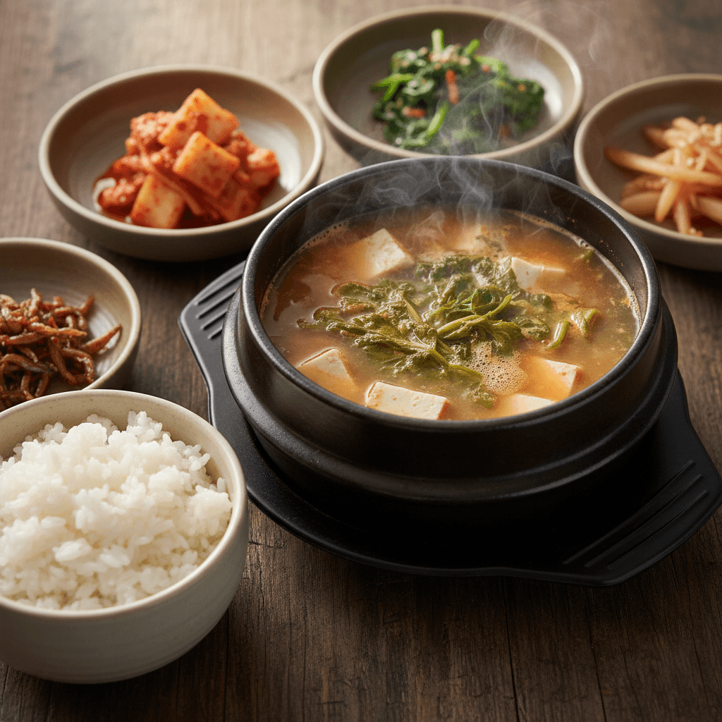 Naengi Doenjang Soup