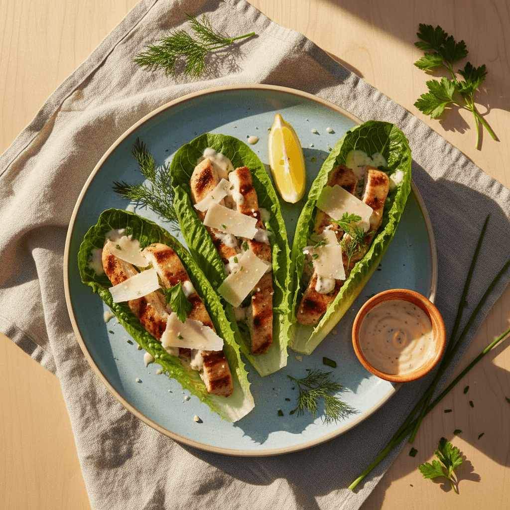 Romaine Lettuce Wrap