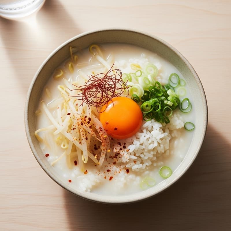 냉콩나물국밥