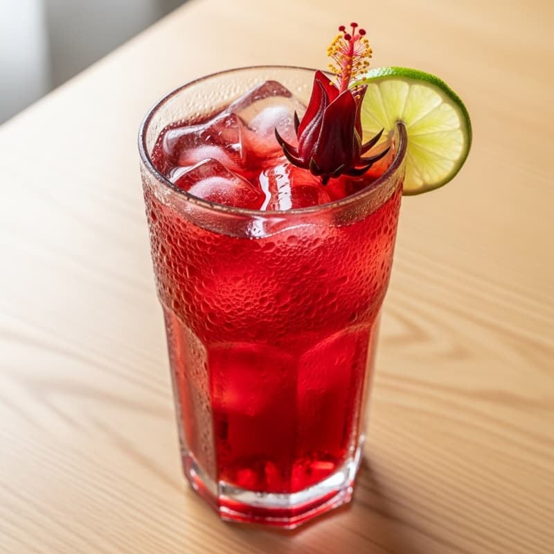 Hibiscus Iced Tea