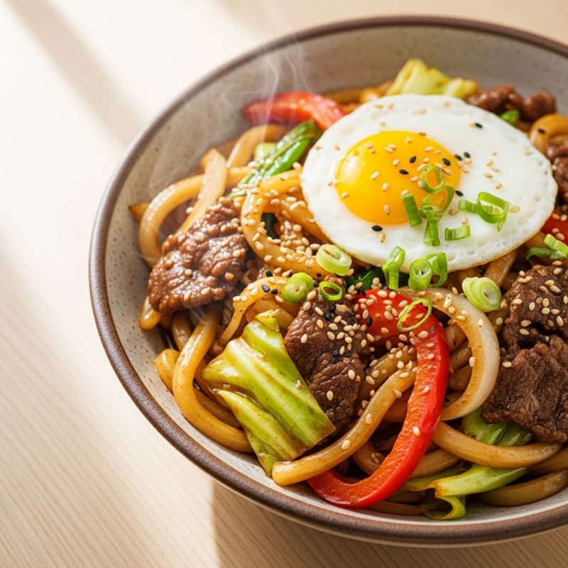 Stir-fried Udon