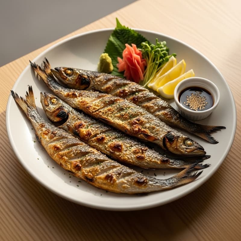 Grilled Gizzard Shad