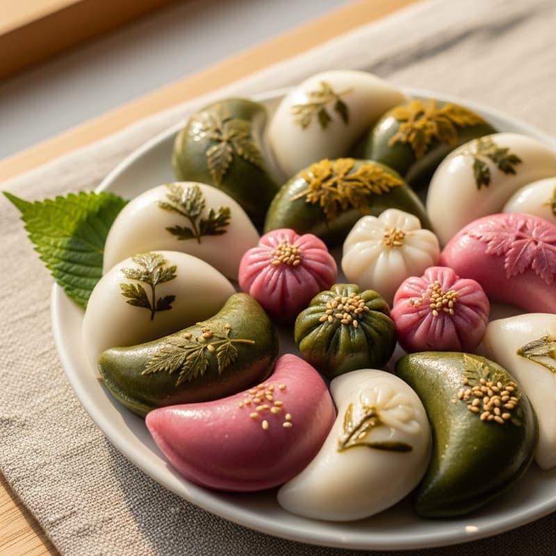 Half-moon Rice Cakes (Songpyeon)