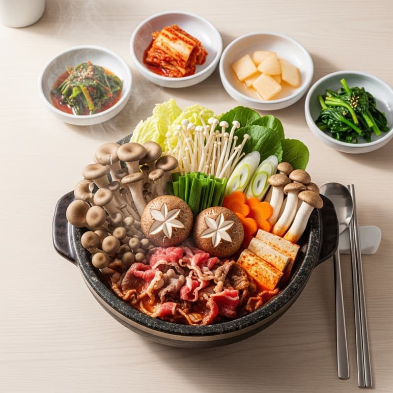 Mushroom Hot Pot