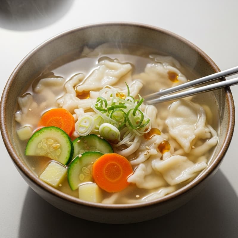 Hand-torn Noodle Soup (Sujebi)