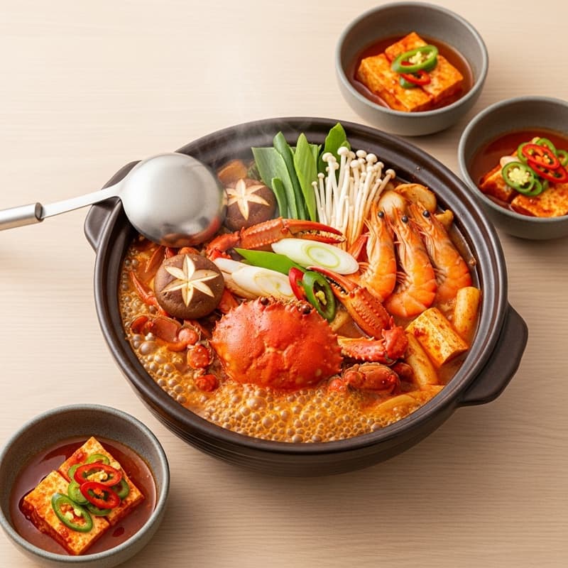 Spicy Blue Crab Stew